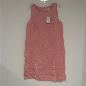 J. Jill Coral Midi Dress NWT SP